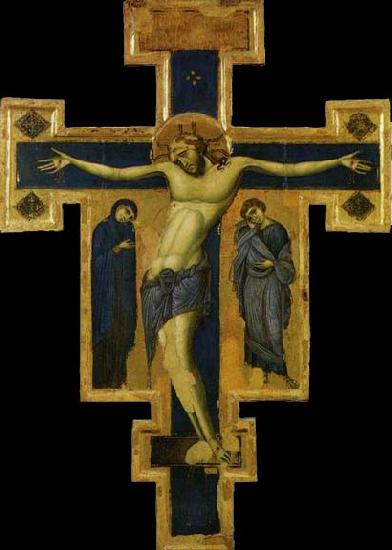 unknow artist Crucifix around 1250 oil painting image